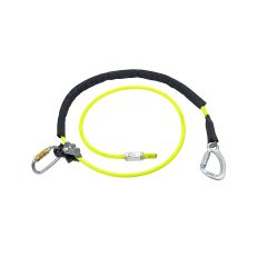 Multigrip Adjust Steel mit Croc-Karabiner und Schutzschlauch